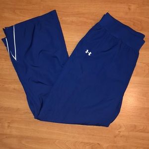 Blue Under Armour Track Pants
